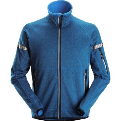 Flīsa džemperis AllRoundWork 37,5® SNICKERS WORKWEAR, zils