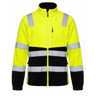 Flīsa džemperis BoSafety FLEECE FIT Hi-Vis 3. klase Flīsa džemperis BoSafety FLEECE FIT Hi-Vis 3. klase