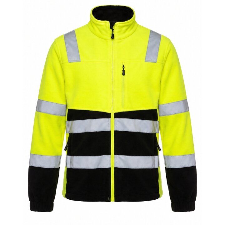 Flīsa džemperis BoSafety FLEECE FIT Hi-Vis 3. klase Flīsa džemperis BoSafety FLEECE FIT Hi-Vis 3. klase