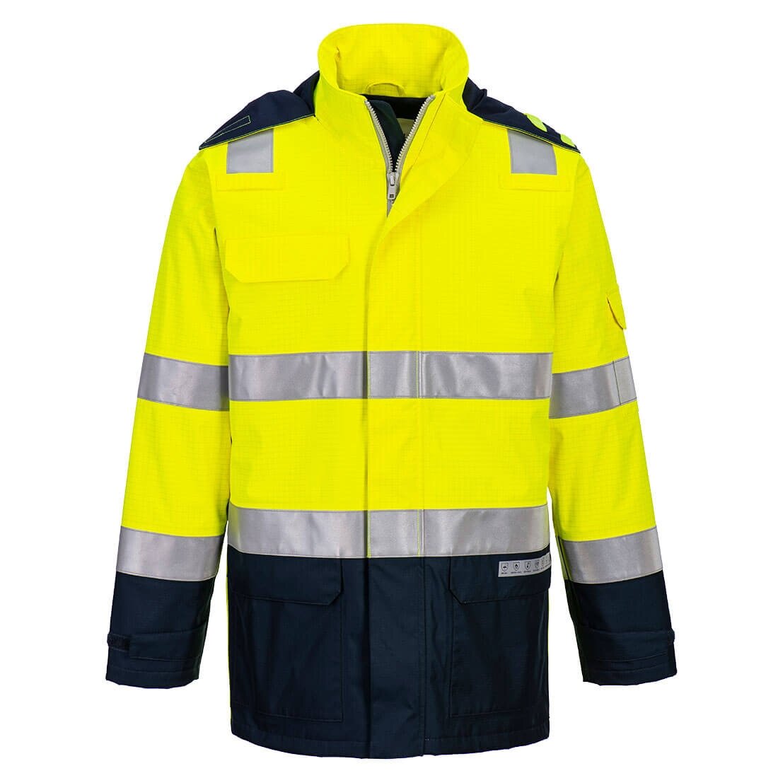 PORTWEST FR605 augstas redzamības lietus jaka 7