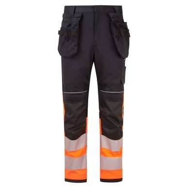 PORTWEST FR452 1. klases augstas redzamības darba bikses ar kabatām