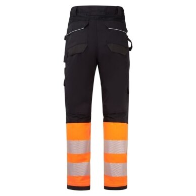 PORTWEST FR452 1. klases augstas redzamības darba bikses ar kabatām 1 PORTWEST FR452 1. klases augstas redzamības darba bikses ar kabatām 1