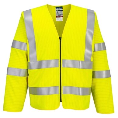 PORTWEST FR616 augstas redzamības veste ar rāvējslēdzēju PORTWEST FR616 augstas redzamības veste ar rāvējslēdzēju