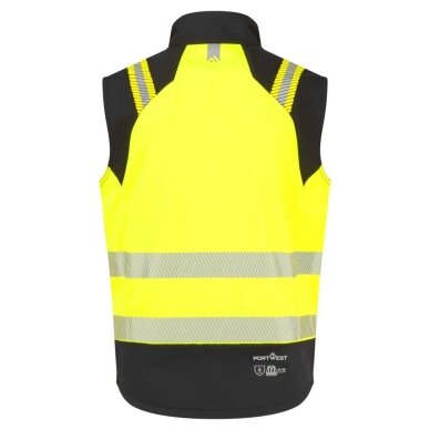 Augstas redzamības PORTWEST FR719 Softshell veste 1