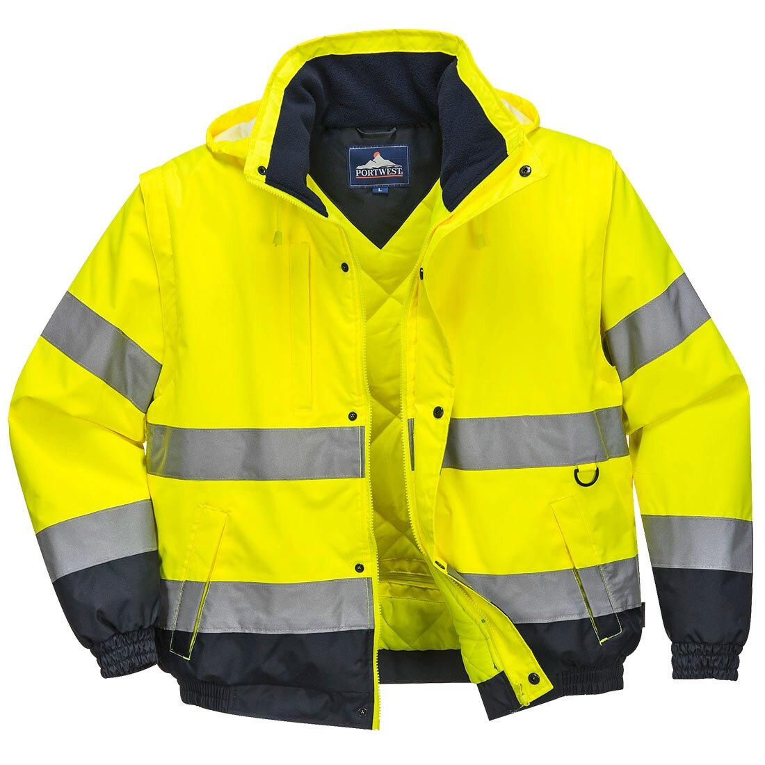 PORTWEST C468 2-in-1 augstas redzamības jaka 6