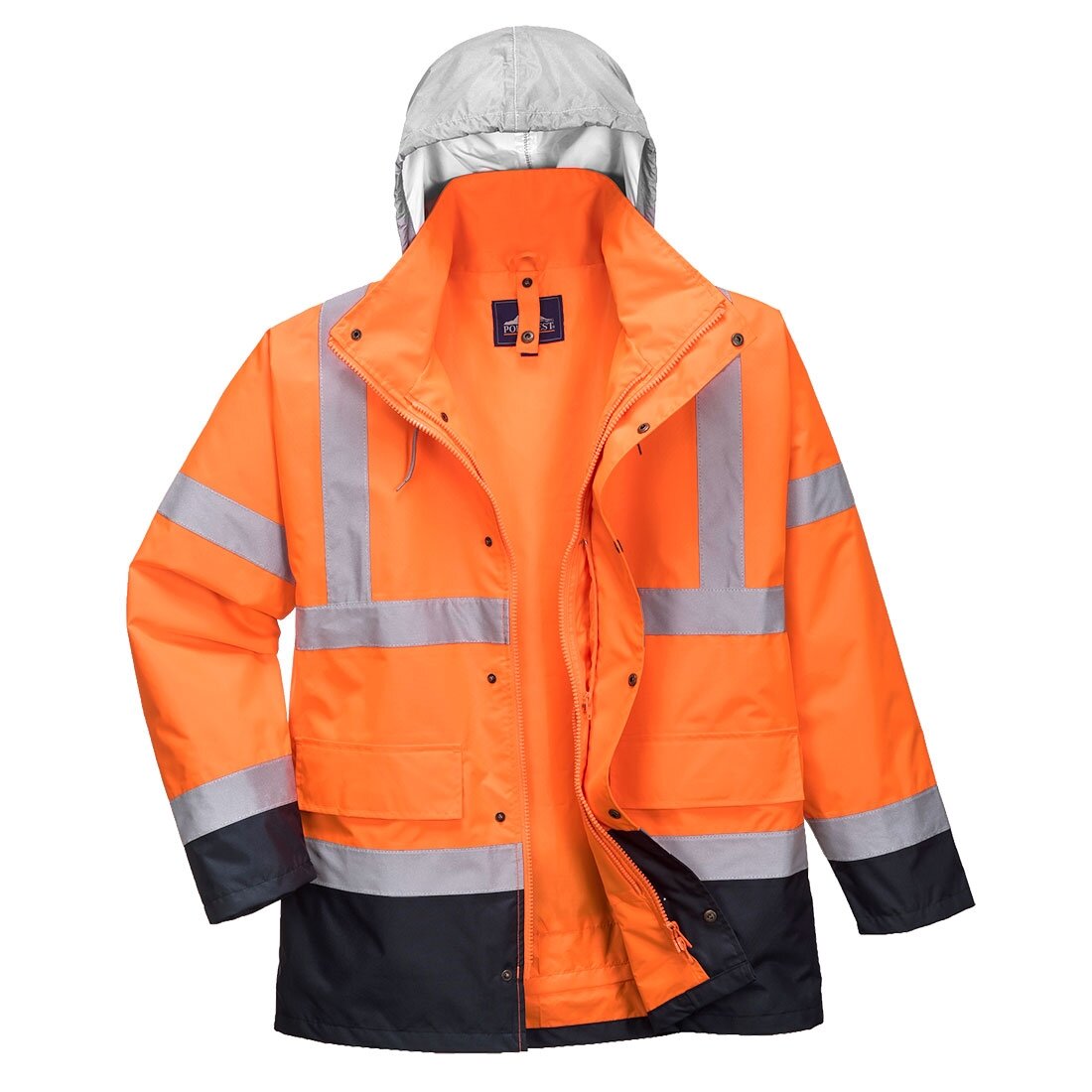 PORTWEST S471 4-in-1 augstas redzamības kontrastējoša pārgājienu jaka 4 PORTWEST S471 4-in-1 augstas redzamības kontrastējoša pārgājienu jaka 4