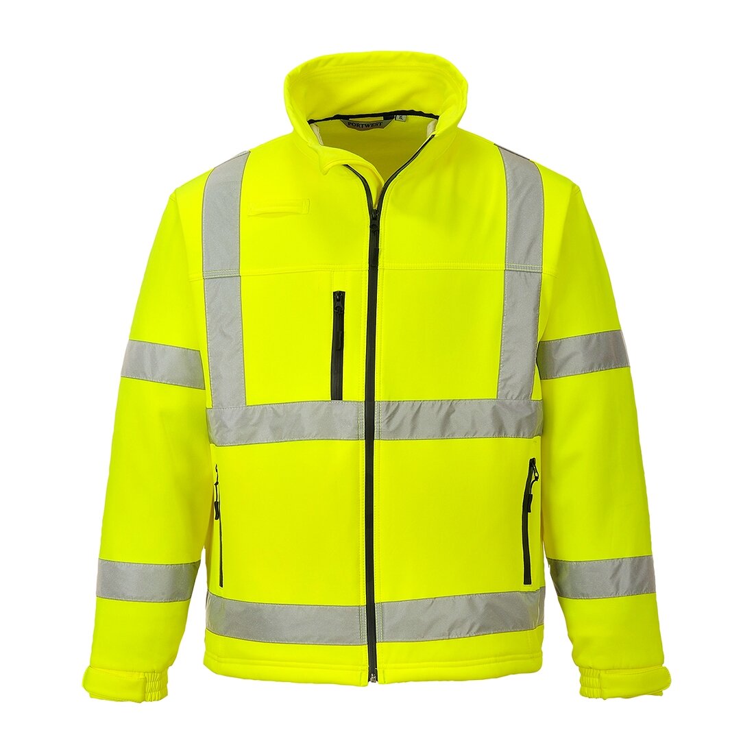 Augstas redzamības PORTWEST S424 softshell jaka 11