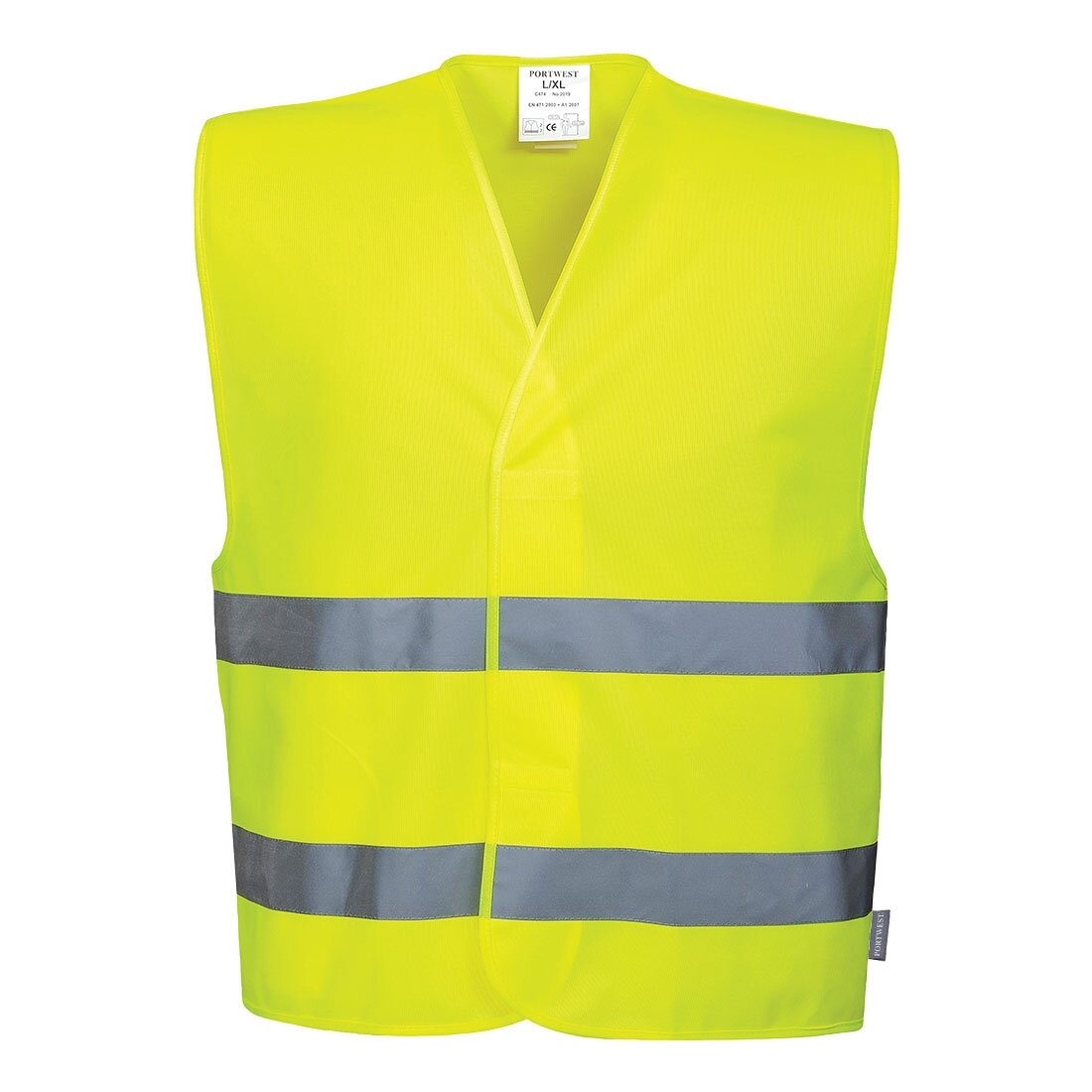 PORTWEST C474 augstas redzamības veste ar dubultlentēm 11