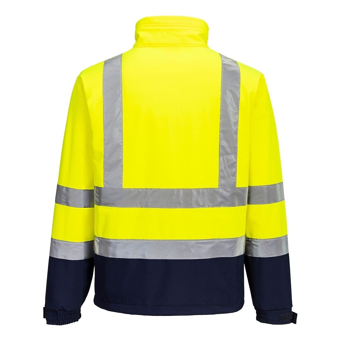 Augstas redzamības kontrastējoša PORTWEST S425 Softshell jaka 3