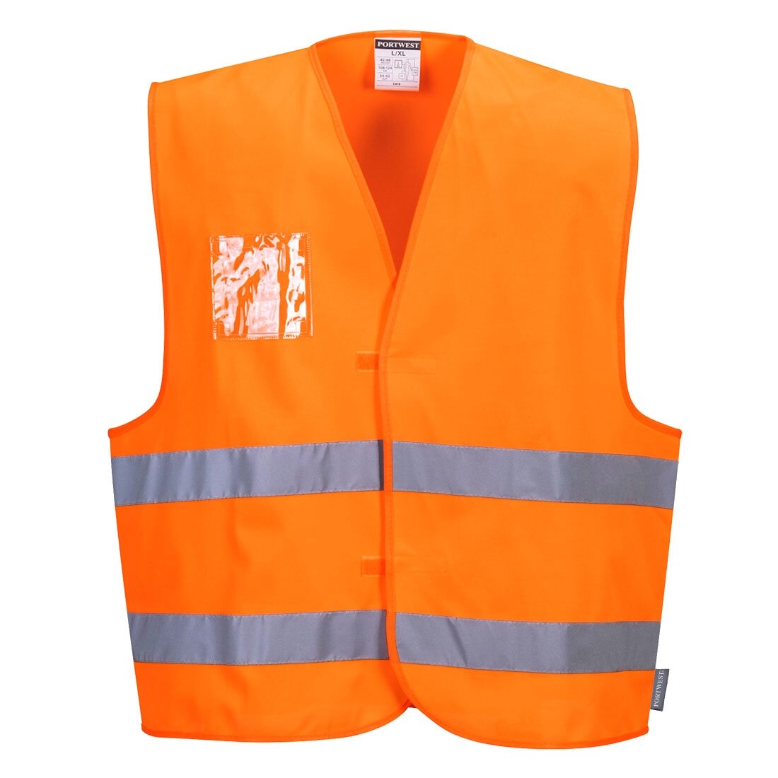 PORTWEST C475 augstas redzamības veste ar apgriežamu ID turētāju 2 PORTWEST C475 augstas redzamības veste ar apgriežamu ID turētāju 2