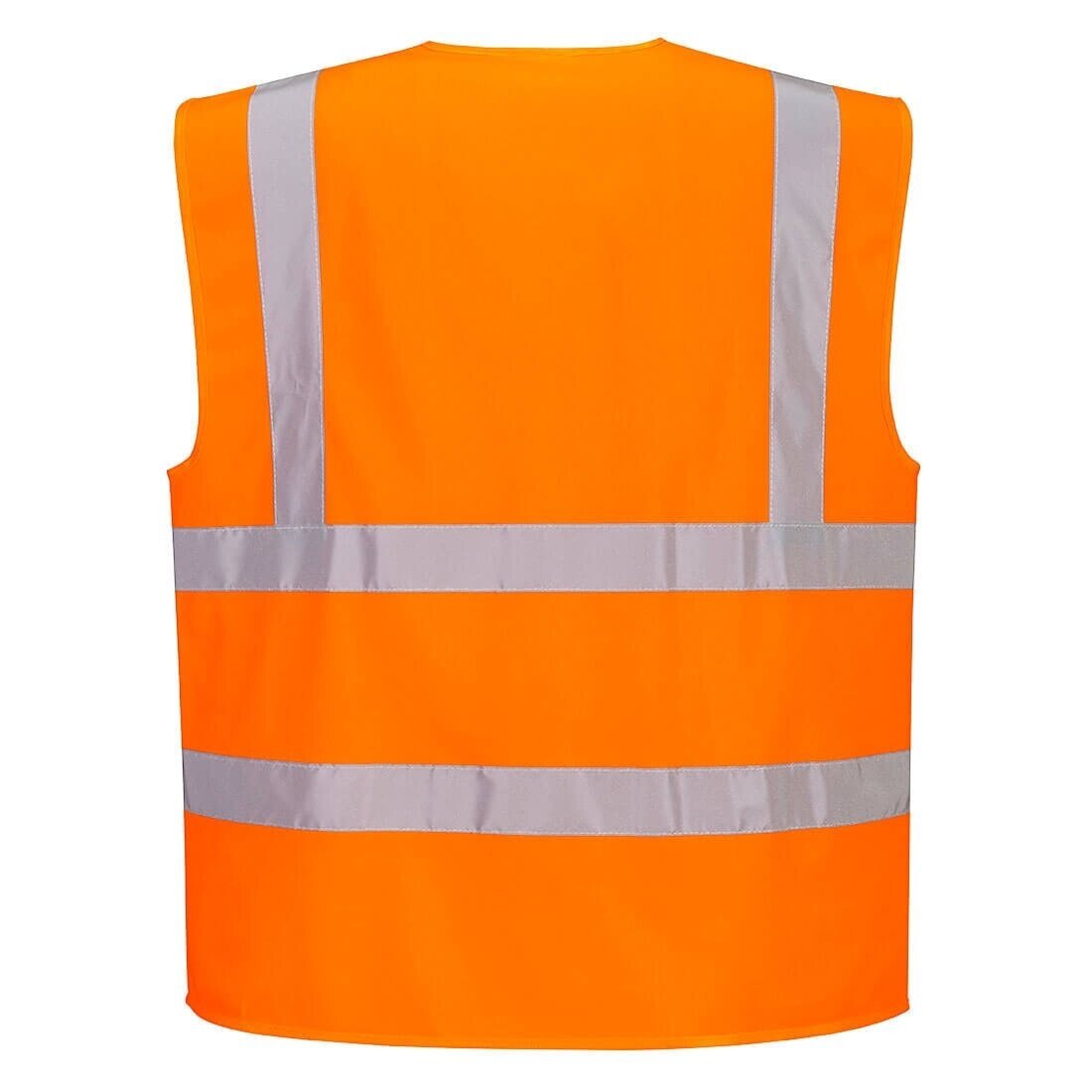 PORTWEST C375 augstas redzamības veste ar atstarojošu lenti un rāvējslēdzēju 1 PORTWEST C375 augstas redzamības veste ar atstarojošu lenti un rāvējslēdzēju 1
