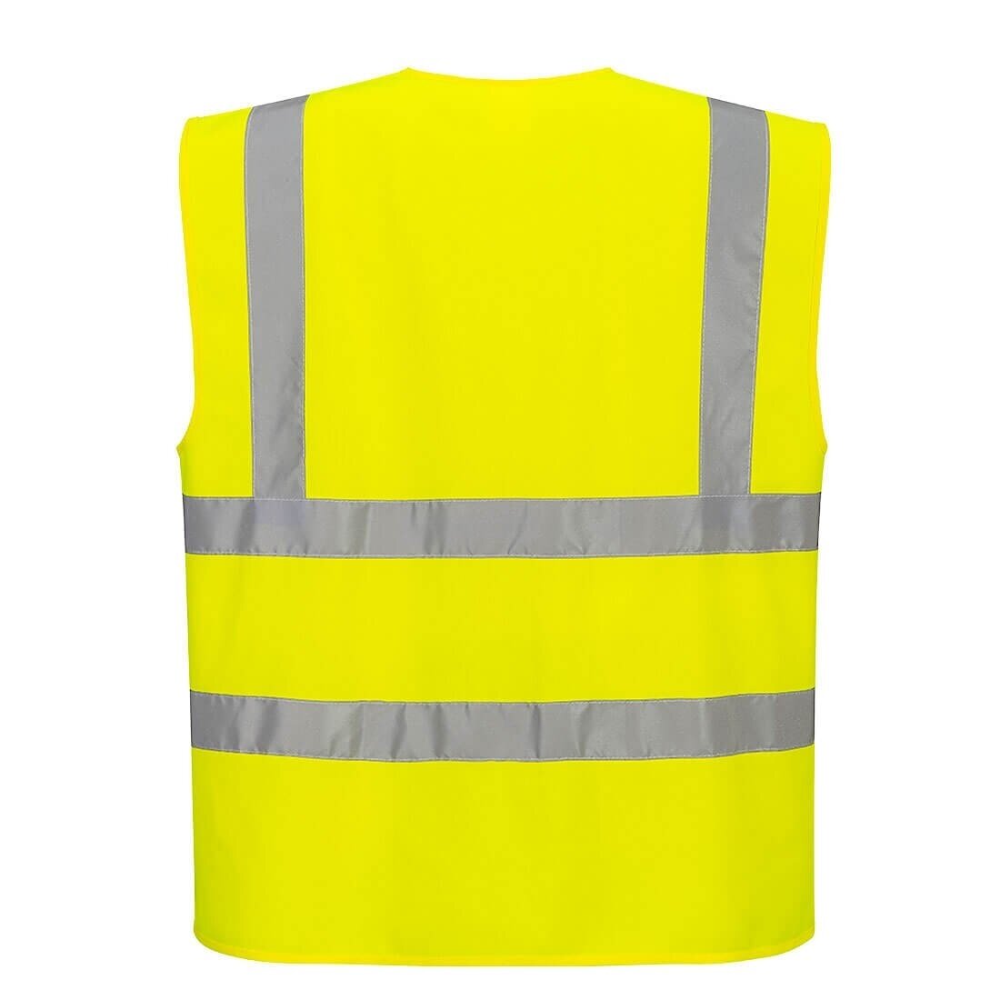 PORTWEST C375 augstas redzamības veste ar atstarojošu lenti un rāvējslēdzēju 3