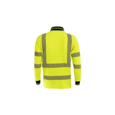 Gerai matomi POLO marškinėliai BoSafety TS-S271GP ilgomis rankovėmis Hi-vis Geltoni Gerai matomi POLO marškinėliai BoSafety TS-S271GP ilgomis rankovėmis Hi-vis Geltoni