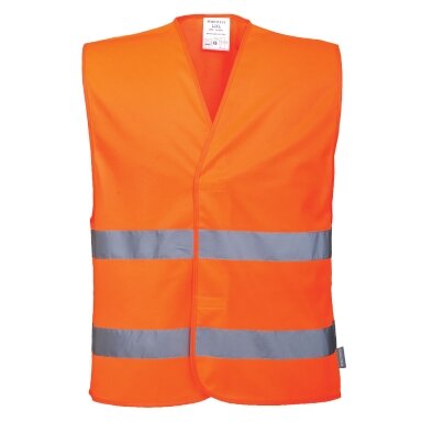 PORTWEST C474 augstas redzamības veste ar dubultlentēm