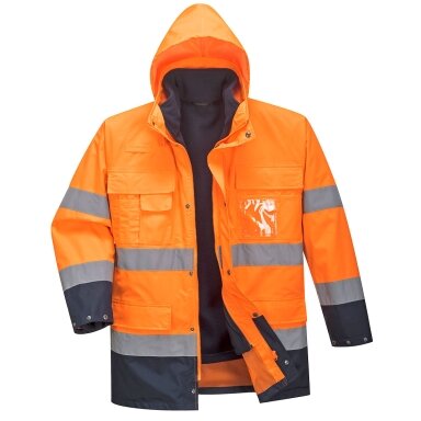 PORTWEST S162 augstas redzamības kontrasta jaka 3 vienā
