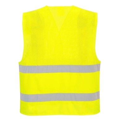PORTWEST C494 augstas redzamības sieta veste 3