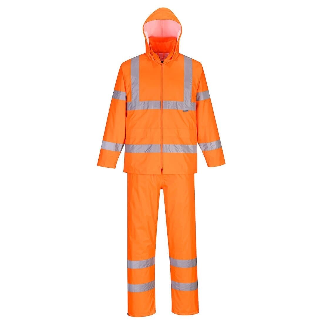 PORTWEST H448 augstas redzamības iepakojamais lietus kostīms 4 PORTWEST H448 augstas redzamības iepakojamais lietus kostīms 4