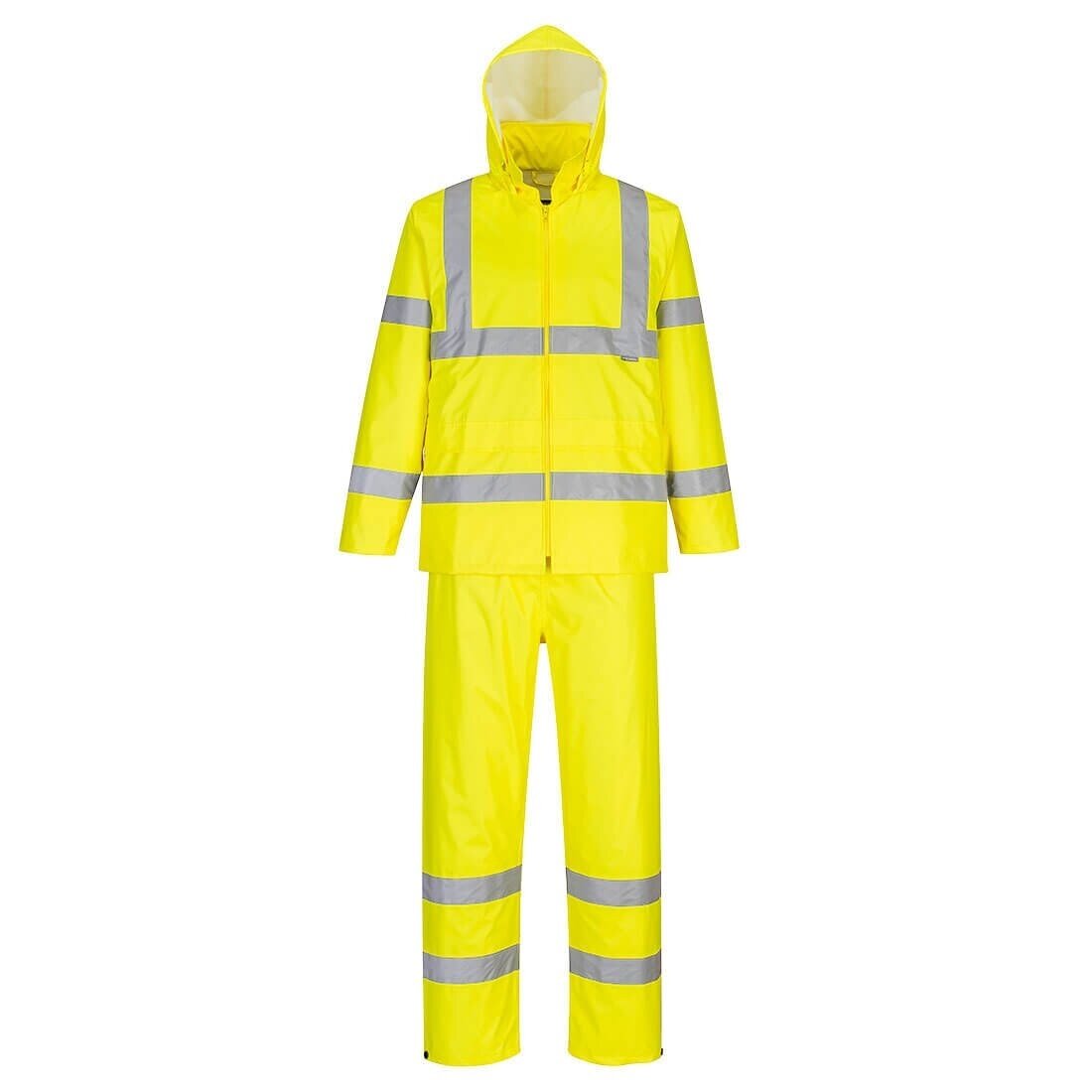 PORTWEST H448 augstas redzamības iepakojamais lietus kostīms 5 PORTWEST H448 augstas redzamības iepakojamais lietus kostīms 5