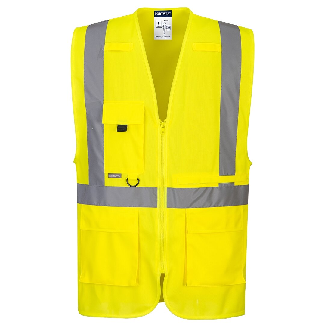 PORTWEST C357 augstas redzamības vadītāja veste ar kabatu 11 PORTWEST C357 augstas redzamības vadītāja veste ar kabatu 11
