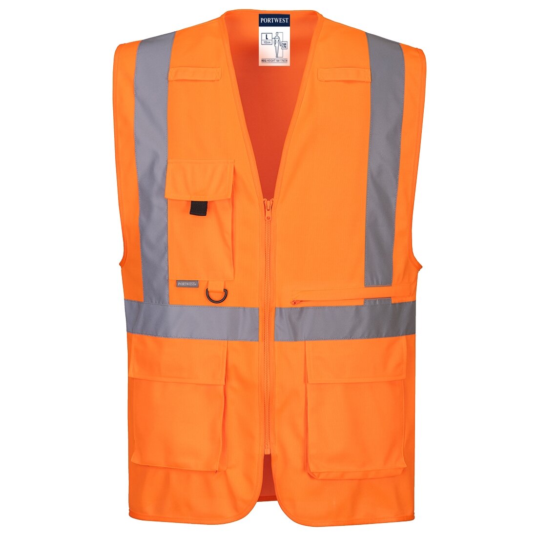 PORTWEST C357 augstas redzamības vadītāja veste ar kabatu 6 PORTWEST C357 augstas redzamības vadītāja veste ar kabatu 6