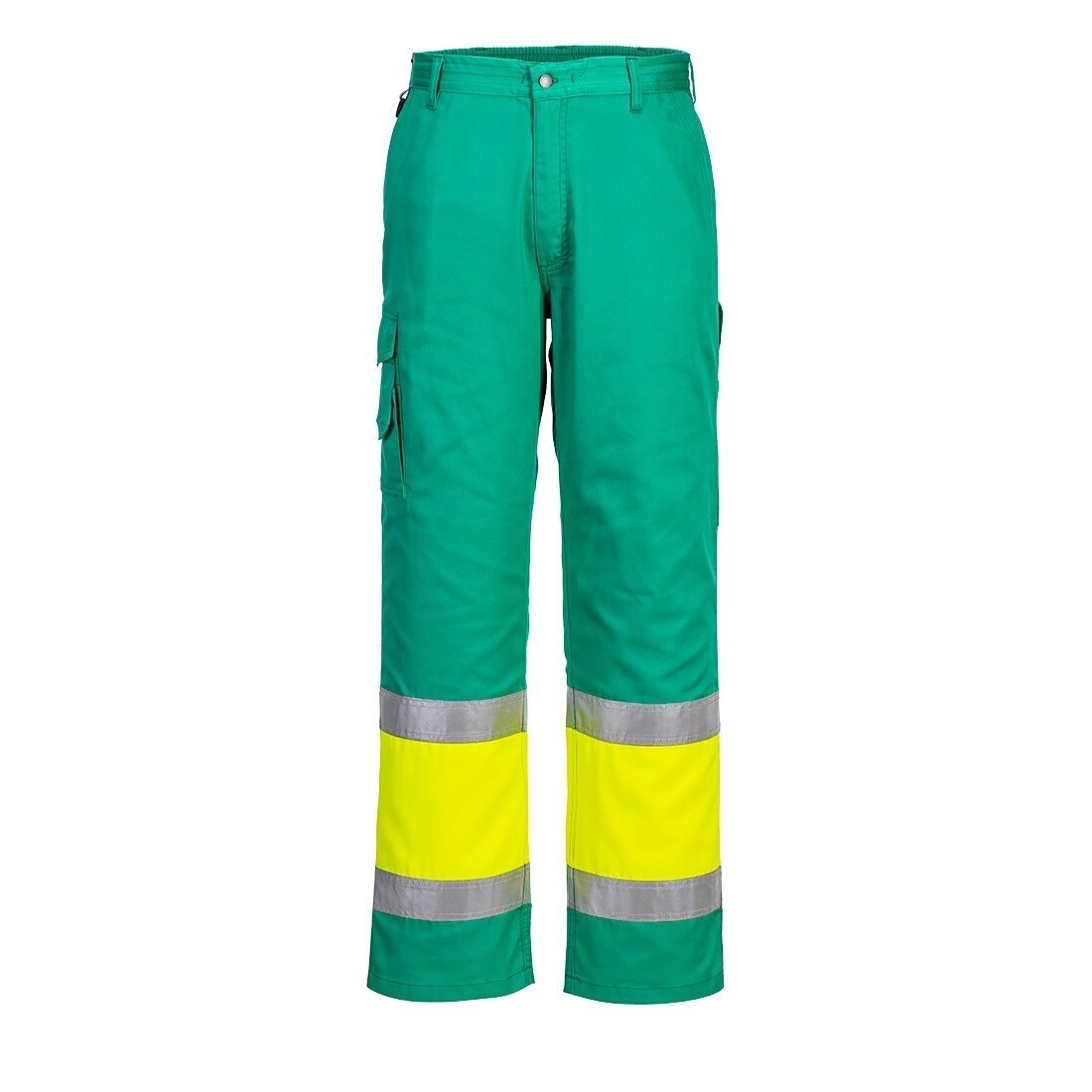 Augstas redzamības vieglas divkrāsu PORTWEST L049 bikses 2