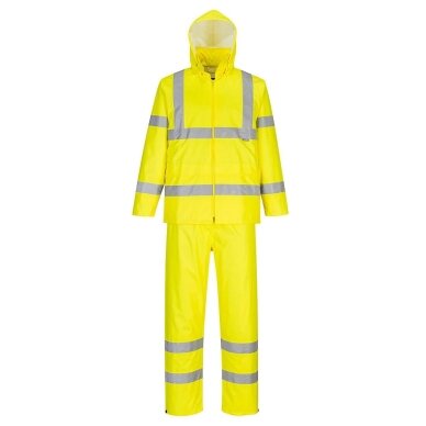 PORTWEST H448 augstas redzamības iepakojamais lietus kostīms 2 PORTWEST H448 augstas redzamības iepakojamais lietus kostīms 2