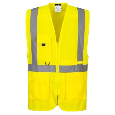 PORTWEST C357 augstas redzamības vadītāja veste ar kabatu 2 PORTWEST C357 augstas redzamības vadītāja veste ar kabatu 2
