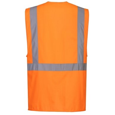 PORTWEST C357 augstas redzamības vadītāja veste ar kabatu 1 PORTWEST C357 augstas redzamības vadītāja veste ar kabatu 1