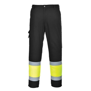 Augstas redzamības vieglas divkrāsu PORTWEST L049 bikses 5