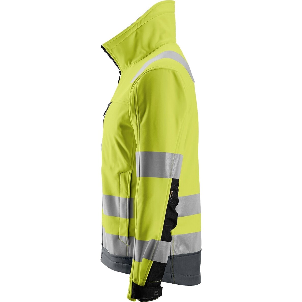 Jaka Hi-Vis AllroundWork SoftShell SNICKERS WORKWEAR, 3. klase dzeltena 3 Jaka Hi-Vis AllroundWork SoftShell SNICKERS WORKWEAR, 3. klase dzeltena 3