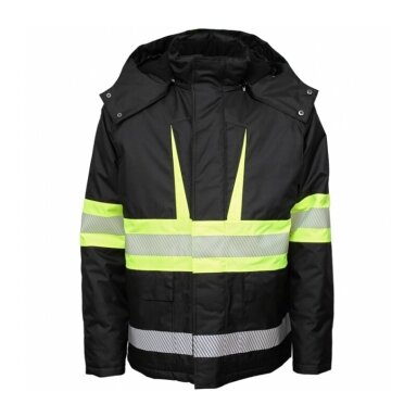 Striukė BoSafety WJ-GALAXY-C1-0204 su segmentine atšvaito juosta Striukė BoSafety WJ-GALAXY-C1-0204 su segmentine atšvaito juosta