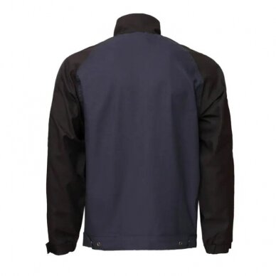 Švarkas BoSafety Baltic Canvas JK-CAN-0502, mėlynas / juodas 1 Švarkas BoSafety Baltic Canvas JK-CAN-0502, mėlynas / juodas 1