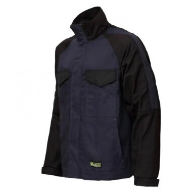 Švarkas BoSafety Baltic Canvas JK-CAN-0502, mėlynas / juodas 3
