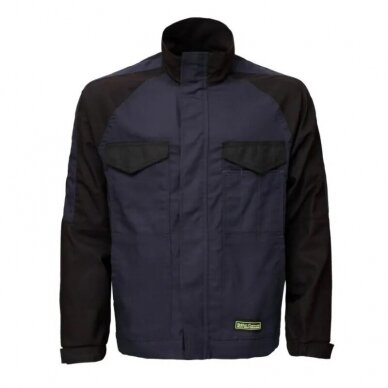 Švarkas BoSafety Baltic Canvas JK-CAN-0502, mėlynas / juodas Švarkas BoSafety Baltic Canvas JK-CAN-0502, mėlynas / juodas