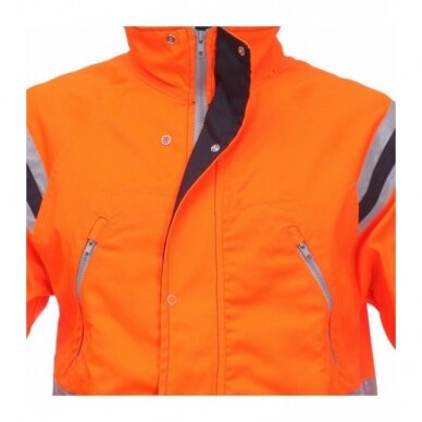 Švarkas DHV oranžinė/mėlyna 3 Švarkas DHV oranžinė/mėlyna 3