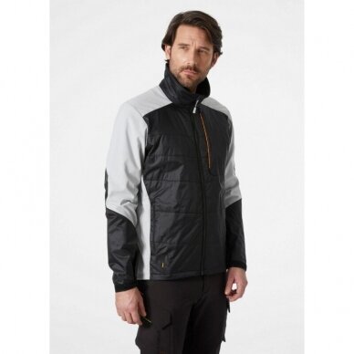 Jaka HELLY HANSEN Kensington Insulated Jaka, melna/balta 2 Jaka HELLY HANSEN Kensington Insulated Jaka, melna/balta 2