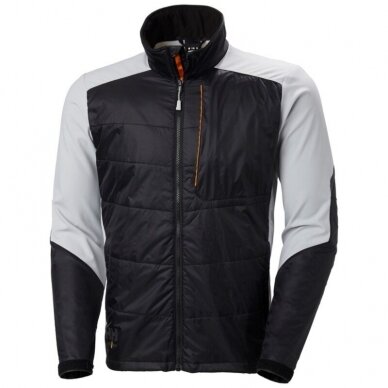 Jaka HELLY HANSEN Kensington Insulated Jaka, melna/balta Jaka HELLY HANSEN Kensington Insulated Jaka, melna/balta