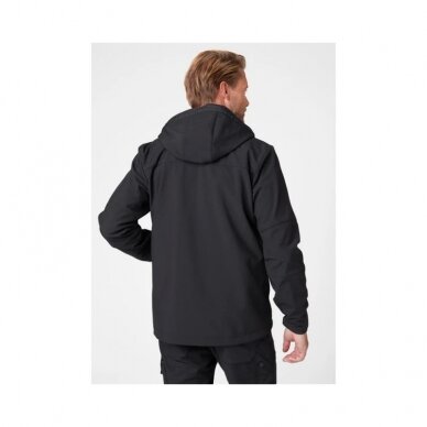 Jaka HELLY HANSEN Kensington Softshell, melna 2