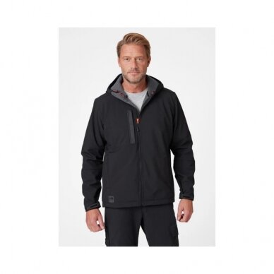 Jaka HELLY HANSEN Kensington Softshell, melna 3