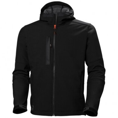 Jaka HELLY HANSEN Kensington Softshell, melna Jaka HELLY HANSEN Kensington Softshell, melna