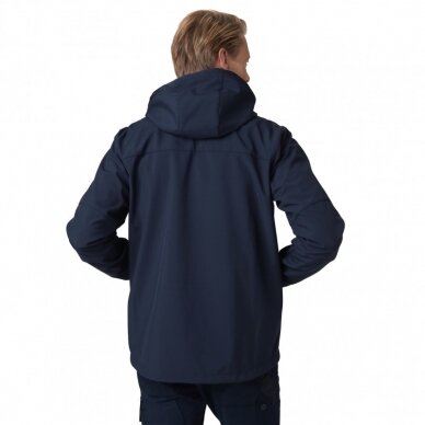 Jaka HELLY HANSEN Kensington Softshell, zila 3 Jaka HELLY HANSEN Kensington Softshell, zila 3
