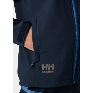 Jaka HELLY HANSEN Oxford Softshell, gaiši zila 6 Jaka HELLY HANSEN Oxford Softshell, gaiši zila 6