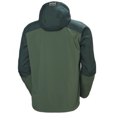 Striukė HELLY HANSEN Oxford Softshell, žalia 1