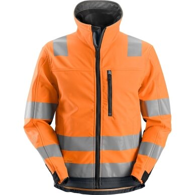 Jaka Hi-Vis AllroundWork SoftShell SNICKERS WORKWEAR, 3. klase