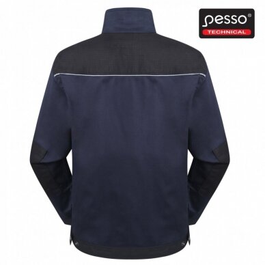 Švarkas PESSO DS215M stretch, mėlynas 2 Švarkas PESSO DS215M stretch, mėlynas 2