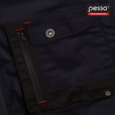 Švarkas PESSO DS215M stretch, mėlynas 6 Švarkas PESSO DS215M stretch, mėlynas 6