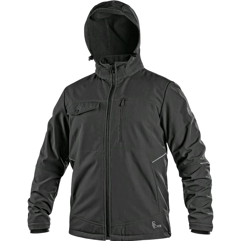 Jaka darbam CXS STRETCH Softshell, melna