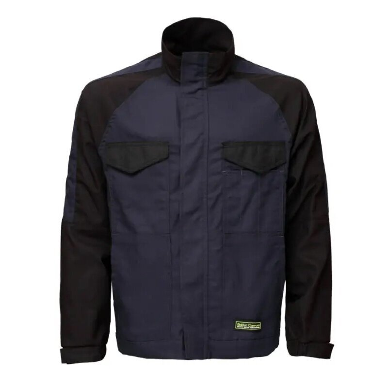 Švarkas BoSafety Baltic Canvas JK-CAN-0502, mėlynas / juodas 12