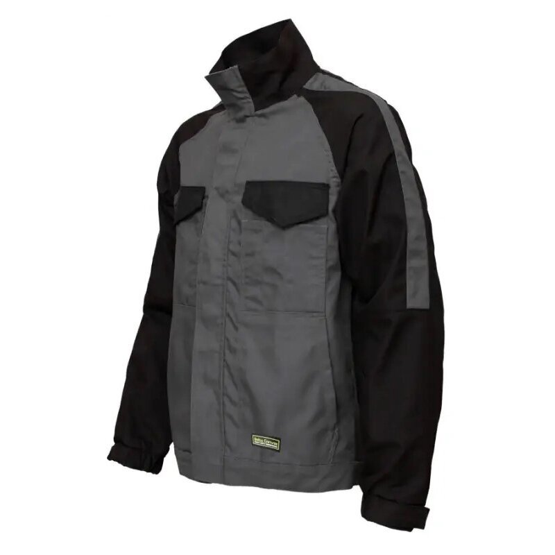 Švarkas BoSafety Baltic Canvas JK-CAN-0602, pilkas / juodas 3 Švarkas BoSafety Baltic Canvas JK-CAN-0602, pilkas / juodas 3