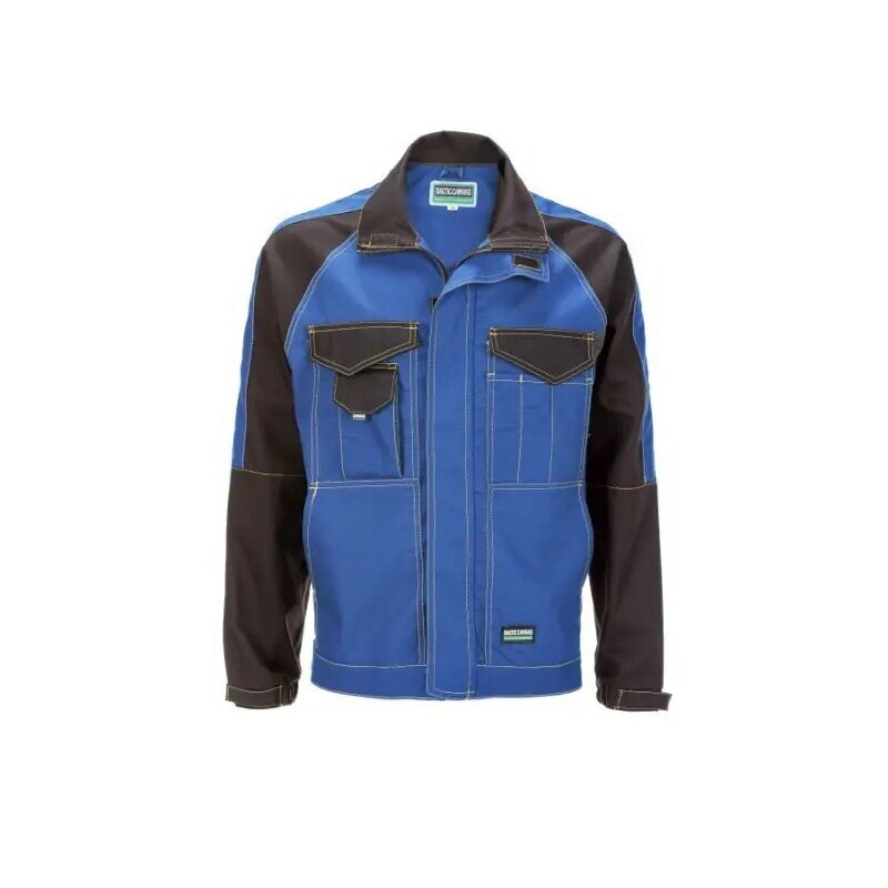 Švarkas BoSafety Baltic Canvas JK-CAN-0802, šviesiai mėlynas / juodas 7